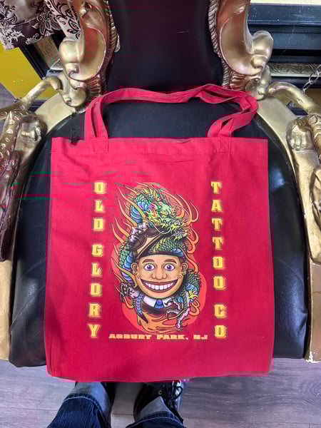 Image of Tote bag- double the tilly