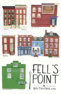 Image 1 of Fells Point Print