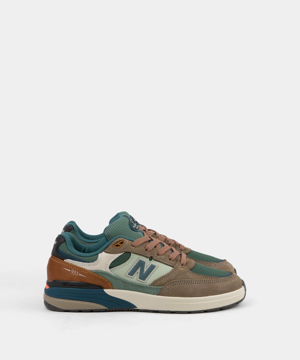 NEW. ROTHKO C3 brown green 新品未使用完売品 NEW BALANCE_ANDREW REYNOLDS 933 :::BROWN/GREEN::: | SILO