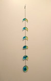 Image 2 of Moon Phase - Yellow/Blue/Turquoise