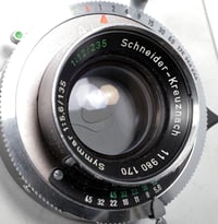 Image 10 of Graflex Crown Graphic 4X5 Camera w/ Schneider 135mm F5.6 lens + film + holders #0909