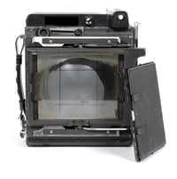 Image 6 of Graflex Crown Graphic 4X5 Camera w/ Schneider 135mm F5.6 lens + film + holders #0909