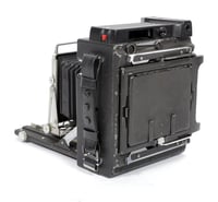 Image 4 of Graflex Crown Graphic 4X5 Camera w/ Schneider 135mm F5.6 lens + film + holders #0909
