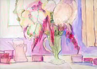 Amaranth on the piano, 2025.