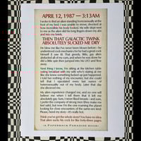 Image 2 of The Alien That Sucked Me Dry - 8.5 x 11 Print