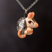 Grey Armadillo Necklace