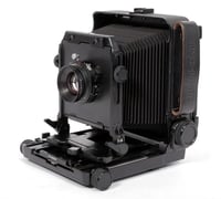 Image 3 of Toyo 45IIA 4X5 Camera w/ 150mm + 210mm Rodenstock MC lenses + more + NEW BELLOWS (#0915)