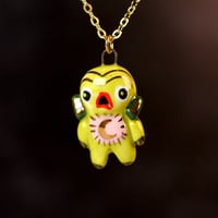 Lunar Swamp Monster Necklace