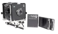 Image 1 of Arca Swiss Oschwald 4X5 camera + 150mm F4.8 lens + holders + film #0927