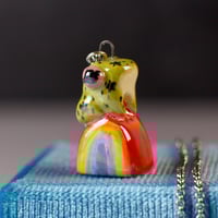 Rainbow Frog Necklace
