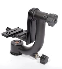Image 2 of Movo GH800 Carbon Fiber Gimbal Tripod Head + Arca-Swiss Quick Release Plate 0996