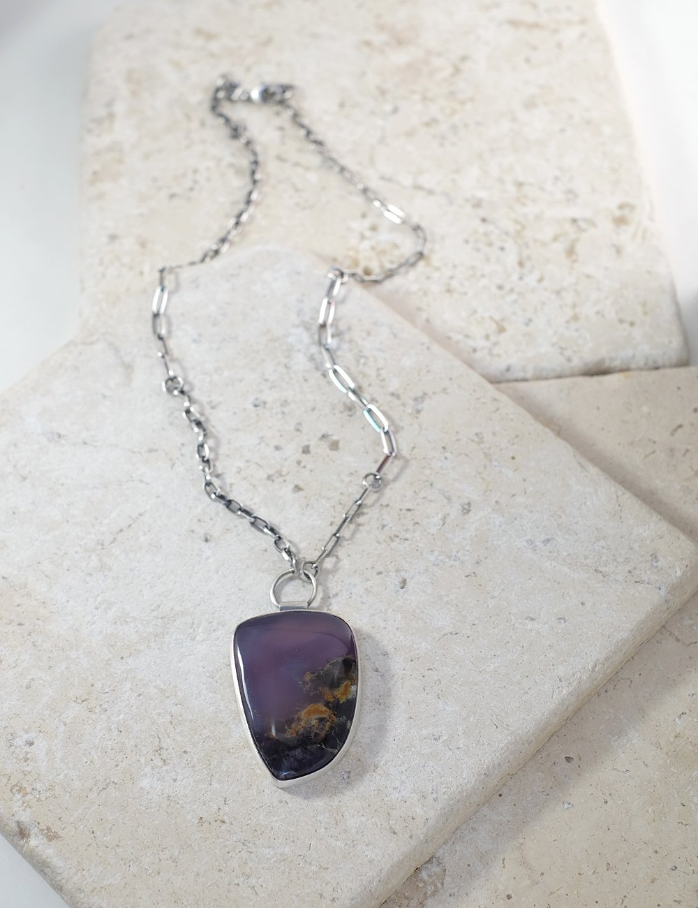 Image of Amethyst Sage and Sterling