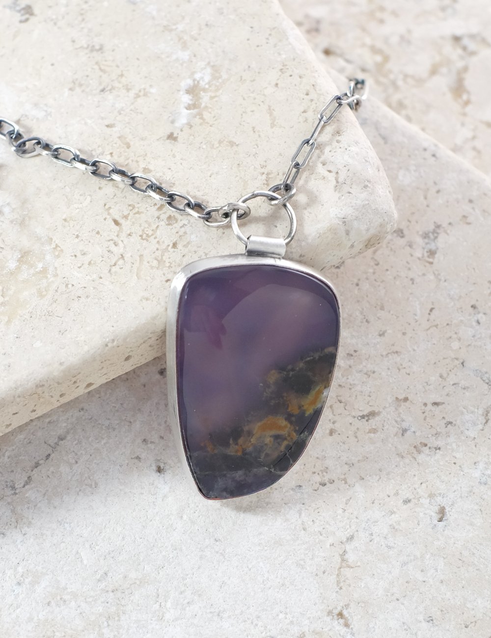 Image of Amethyst Sage and Sterling