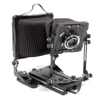 Image 8 of Stenopeika Air Force Ultralight 4X5 camera w/ 90mm + 150mm lenses +holders +FILM (#1032)
