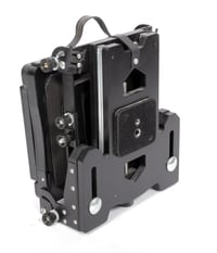 Image 9 of Stenopeika Air Force Ultralight 4X5 camera w/ 90mm + 150mm lenses +holders +FILM (#1032)