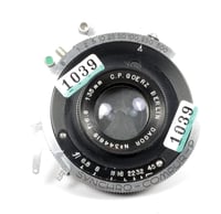 Image 7 of Goerz BERLIN Dagor 135mm F6.8 Lens in Compur #0 Shutter #1039
