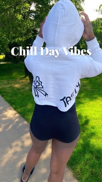 Image 4 of Women’s Active Cropped Hoodie 