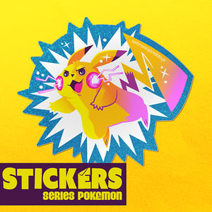 Image of 5" STICKERS - Series Pokemon