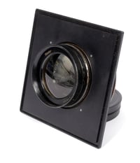 Image 6 of Gundlach Radar 270mm [10 3/4"] F4.5 Lens Betax #5 shutter #1057 on Sinar board