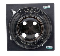Image 2 of Gundlach Radar 270mm [10 3/4"] F4.5 Lens Betax #5 shutter #1057 on Sinar board