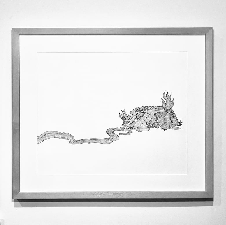 Image of ISIStheBand "Wavering Radiant" original drawing 