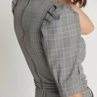 Image 3 of CHOOSY- Plaid Cropped Top
