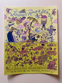 DESERT ISLAND COMICS SILKSCREEN PRINT