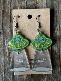 Image 1 of They are Out There Green/Silver