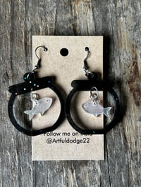 Image 2 of 2 Lost Souls Swimming in a Fishbowl Black Sprkle/Silver