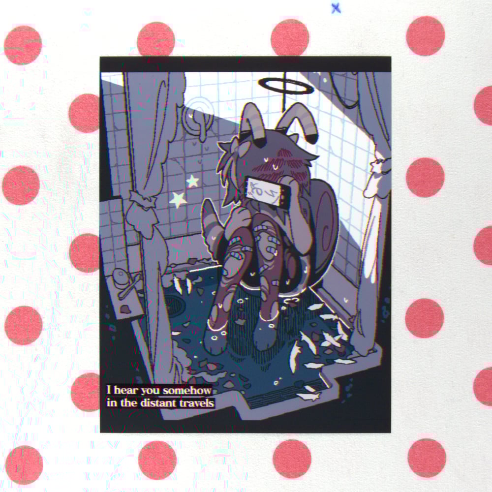 Image of Distant Snail Print - 8.5"x11"