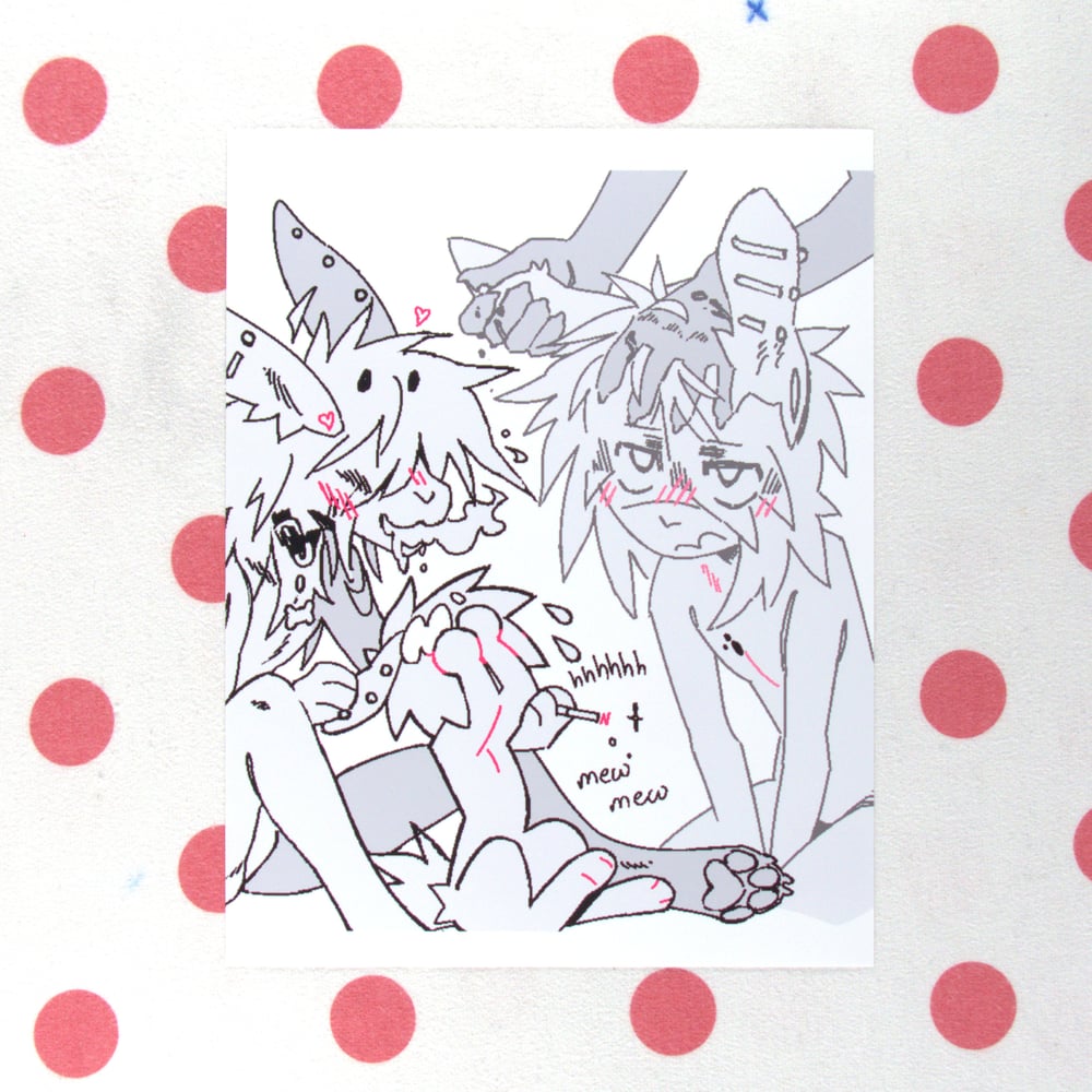 Image of Bunny Pets Print - 8.5"x11"