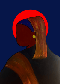 “girl with a gold earring”