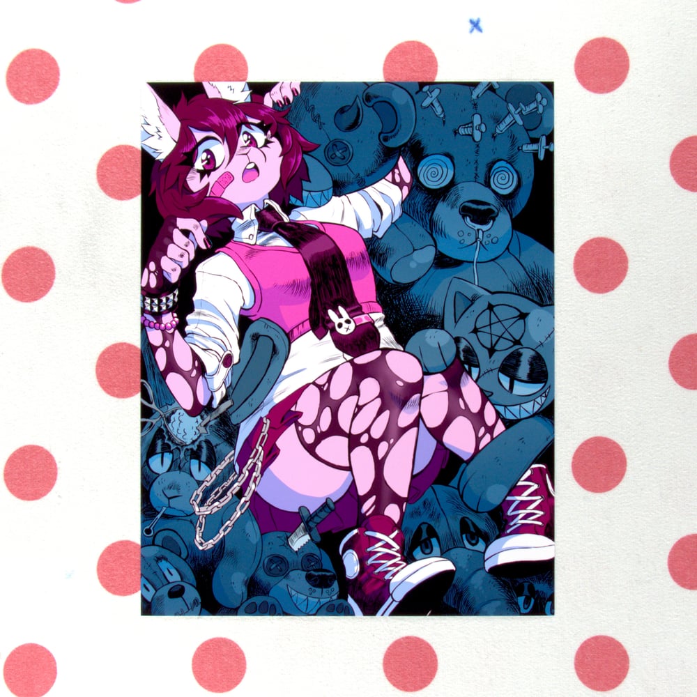 Image of Plush Pile Print - 8.5"x11"