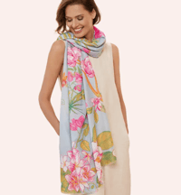 Image 2 of Floral Jungle Scarf