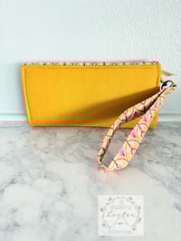 Image 2 of NCW - Necessary Clutch Wallet - Gold Peacock