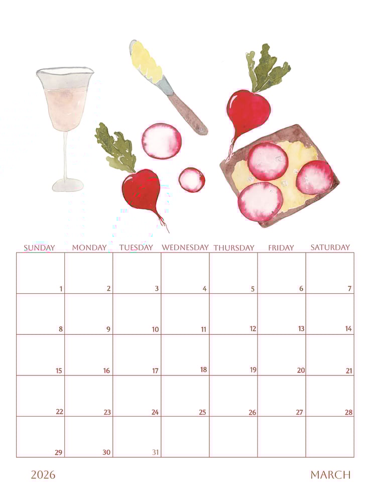 Image of Bulk Order- 5 Calendars 