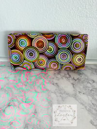 Image 2 of NCW - Necessary Clutch Wallet -  Multicolor Circles