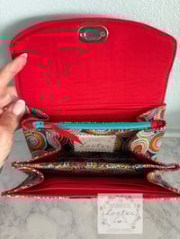 Image 3 of NCW - Necessary Clutch Wallet -  Multicolor Circles