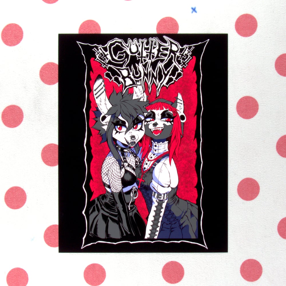 Image of Gutter-Bunny Print - 8.5"x11"