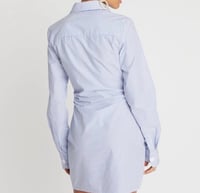 Image 2 of CHOOSY- Blue/White Stripped Cocktail Dress