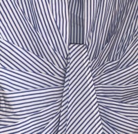 Image 5 of CHOOSY- Blue/White Stripped Cocktail Dress