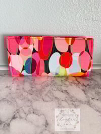 Image 2 of NCW - Necessary Clutch Wallet -  Retro Ovals