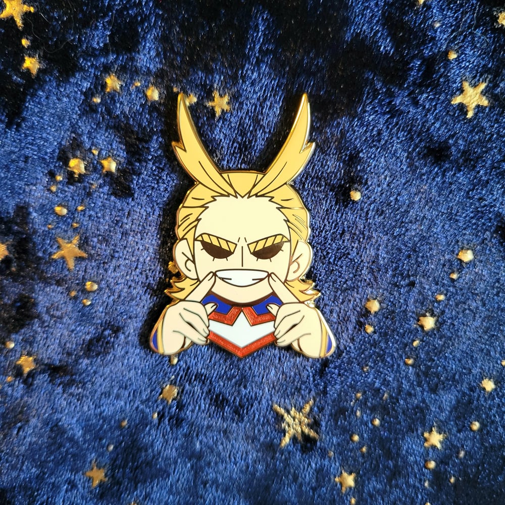 Image of GOLD MHA Pins