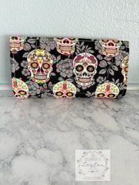 Image 2 of NCW - Necessary Clutch Wallet -  Sugar Skulls