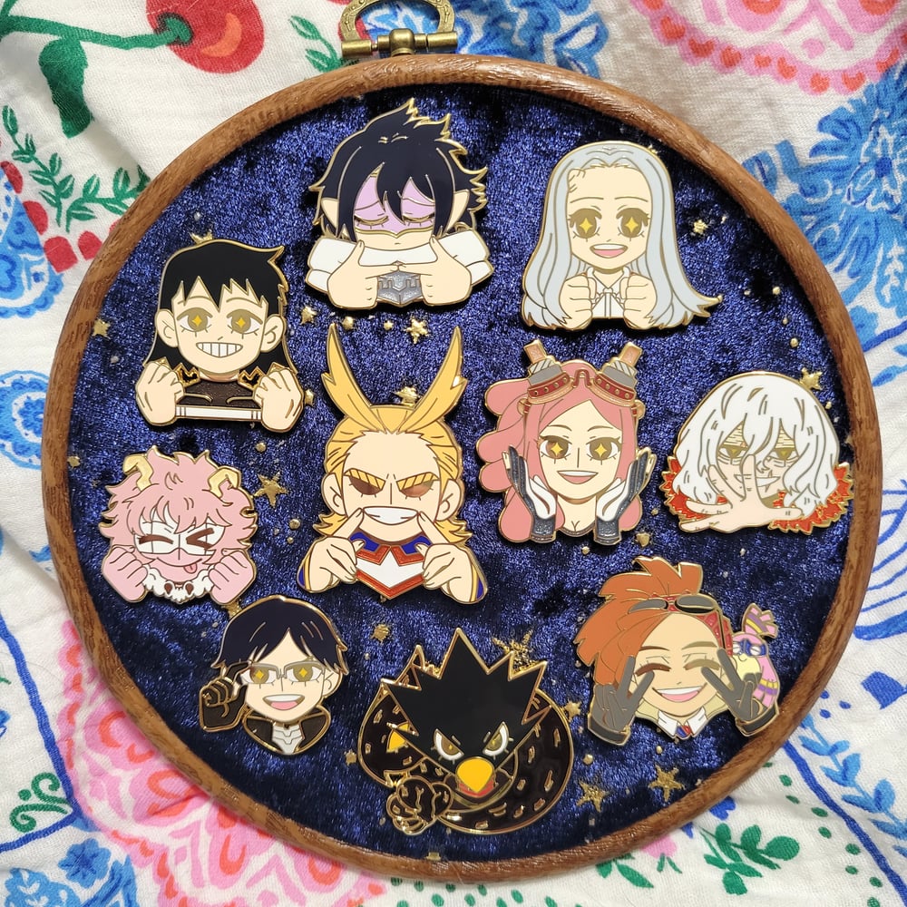 Image of GOLD MHA Pins