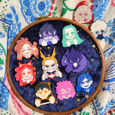 Image of GUMMY MHA Pins