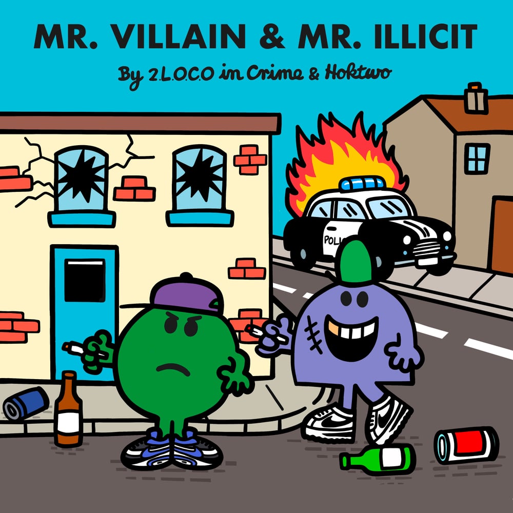 Image of MR VILLAIN & MR ILLICIT CD BY 2L.O.C.O IN CRIME & HOKTWO