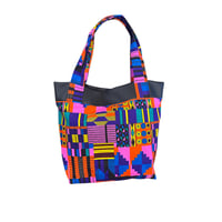 Image 3 of Handmade Multicolor Tote