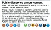 Image 3 of JTA: Subway, My Way