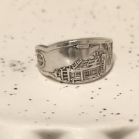 Image 4 of Vintage San Francisco Sterling Silver Spoon Ring